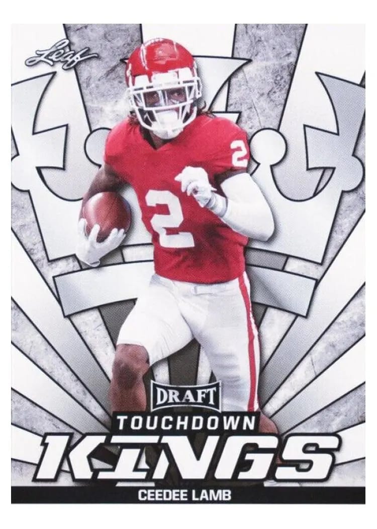 2020 Leaf Draft CeeDee Lamb #76 card