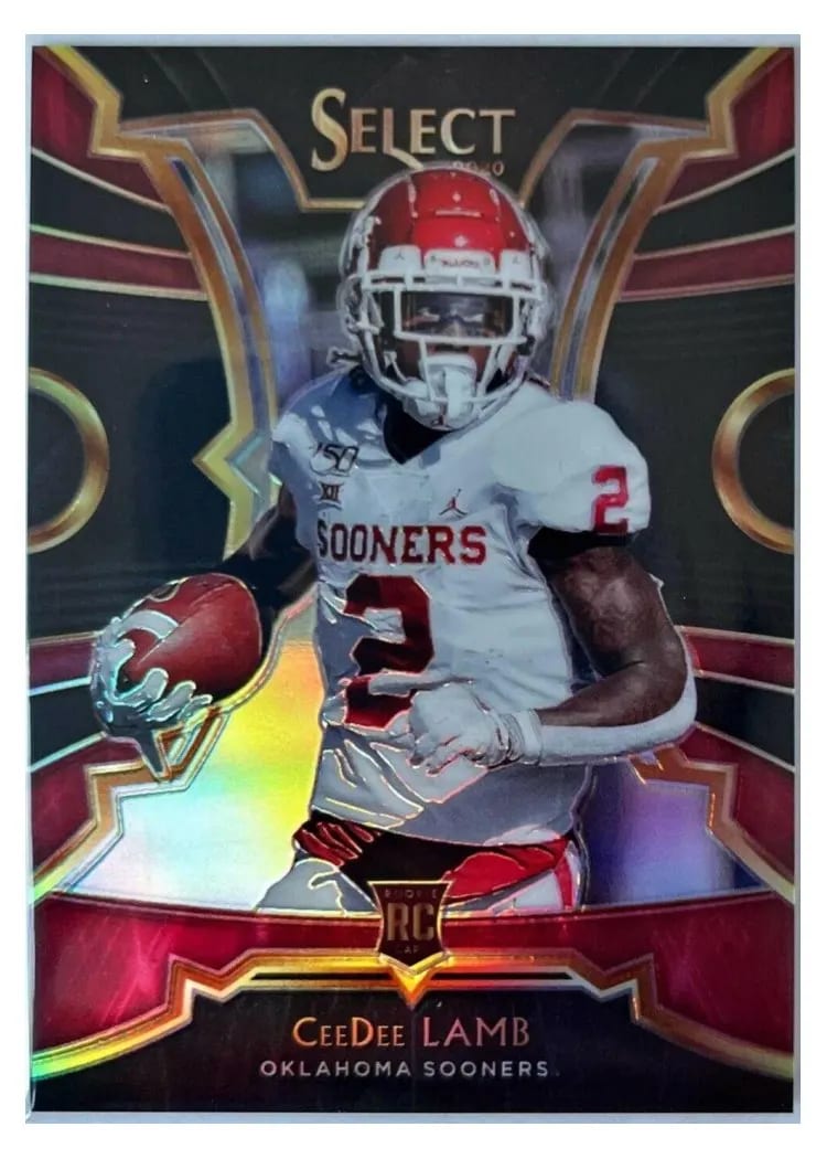 2020 Panini Chronicles Draft Picks Select CeeDee Lamb #2 card