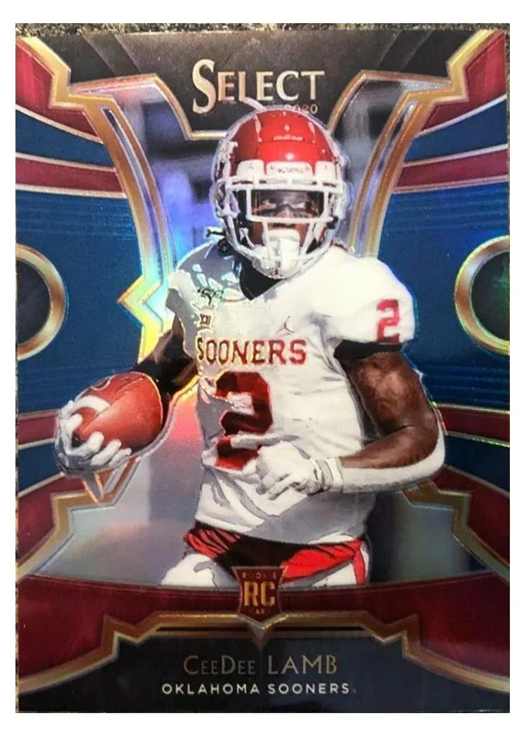 2020 Panini Chronicles Draft Picks Select CeeDee Lamb #2 card