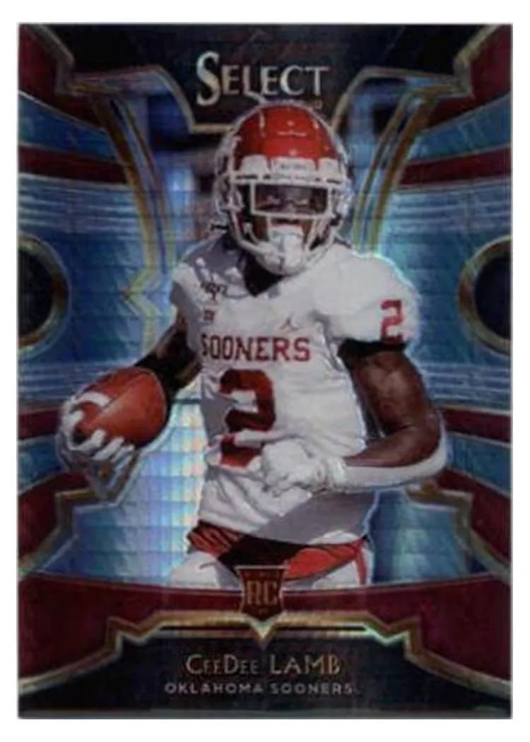 2020 Panini Chronicles Draft Picks Select CeeDee Lamb #2 card