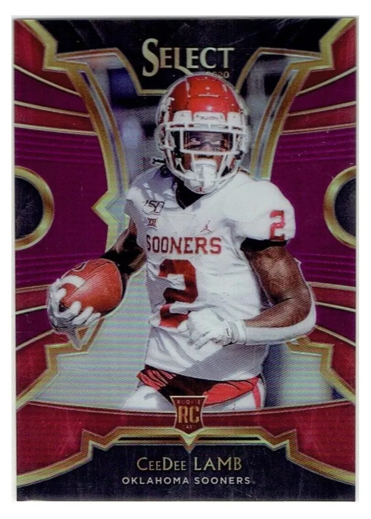 2020 Panini Chronicles Draft Picks Select CeeDee Lamb #2 card