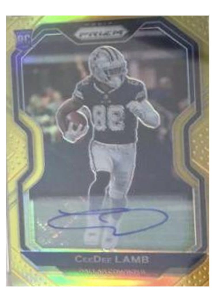 2020 Panini Prizm CeeDee Lamb #334 card