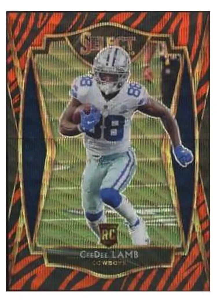2020 Panini Select CeeDee Lamb #157 card