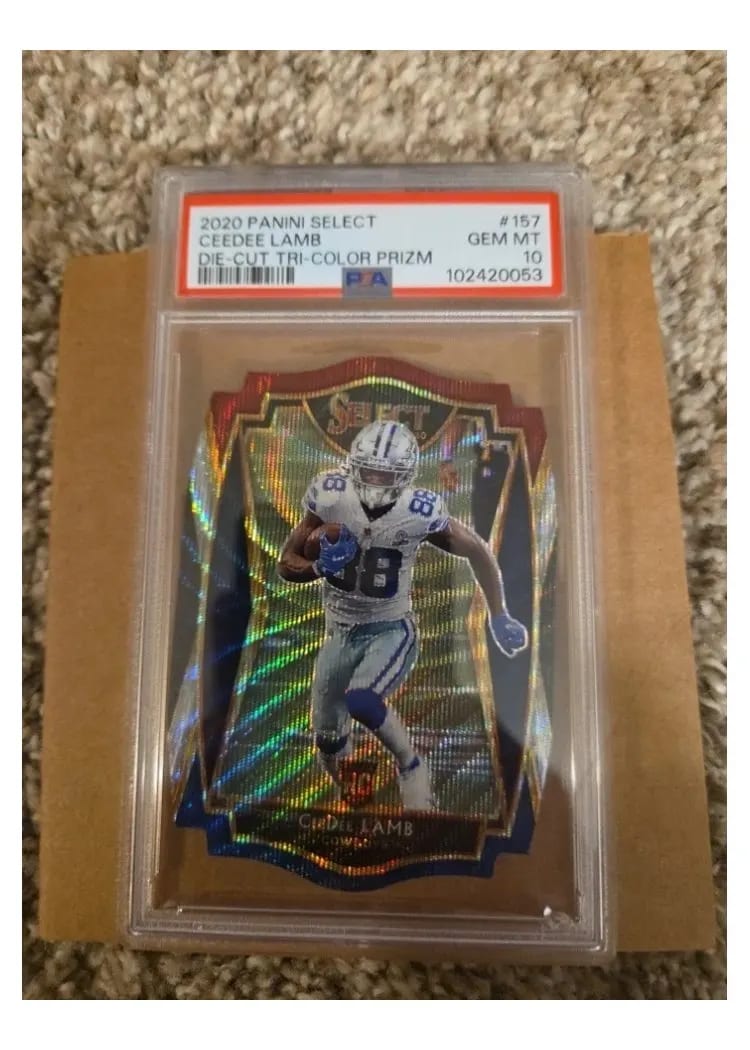 2020 Panini Select CeeDee Lamb #157 card