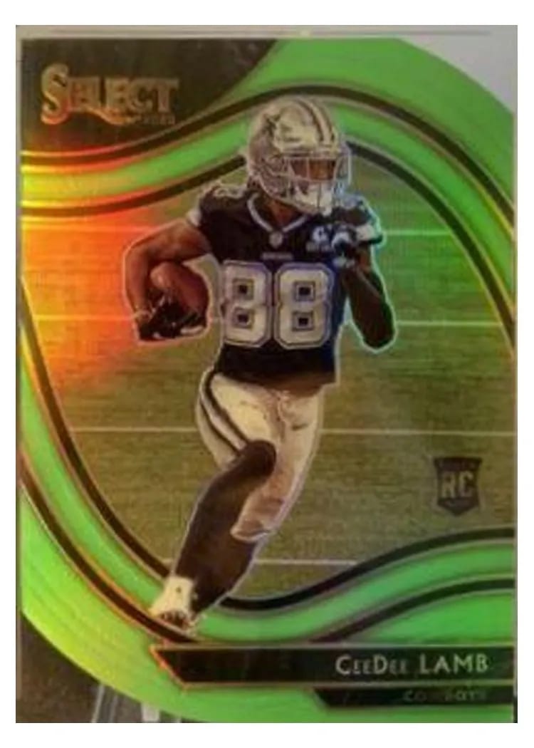 2020 Panini Select Base Set CeeDee Lamb #357 card