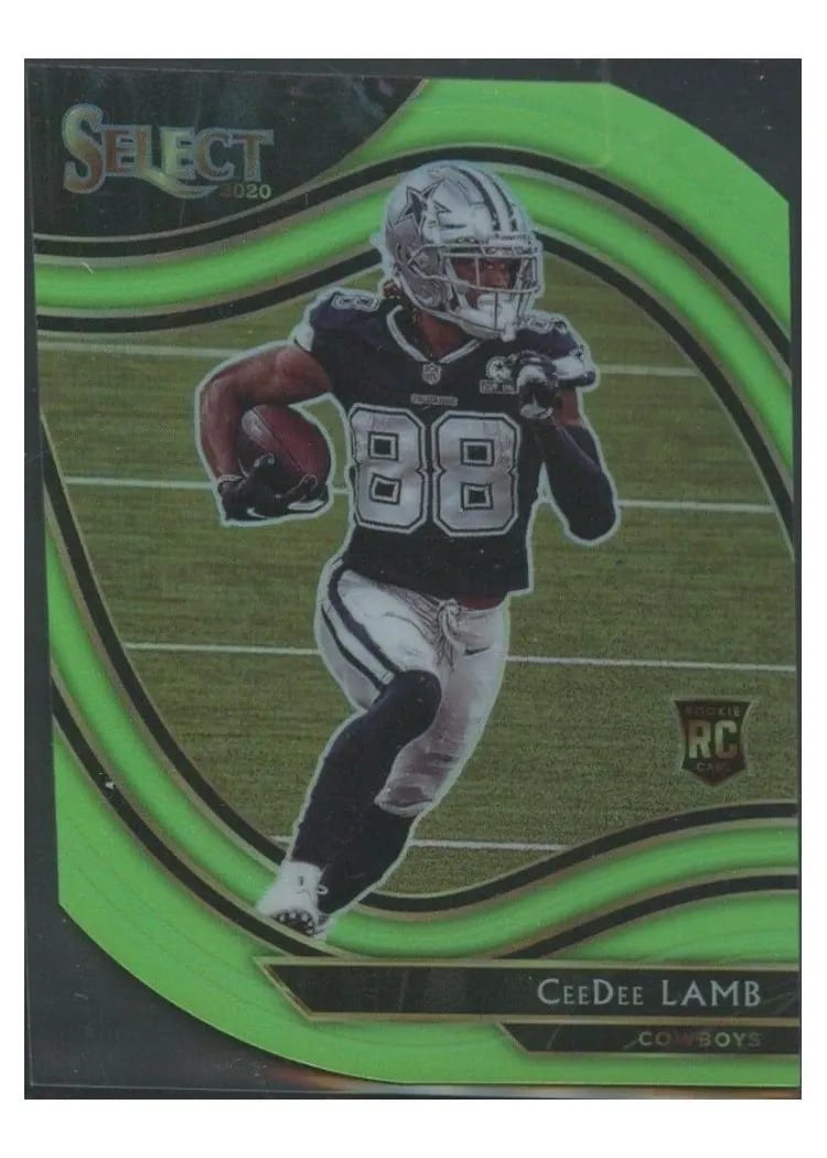 2020 Panini Select Base Set CeeDee Lamb #357 card