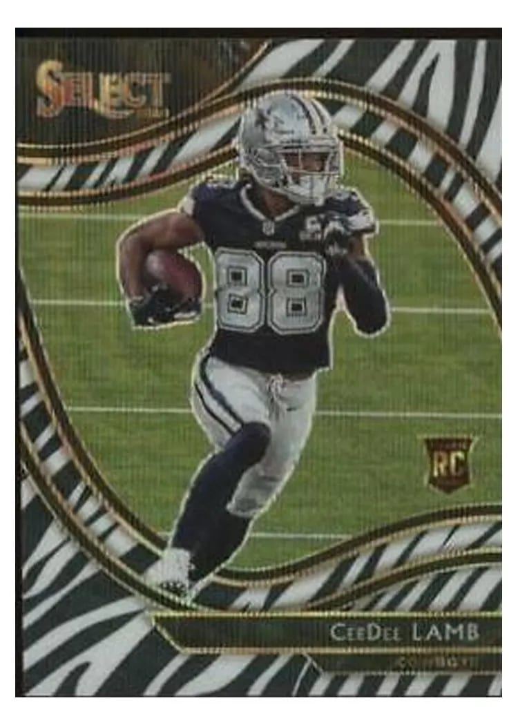 2020 Panini Select Base Set CeeDee Lamb #357 card