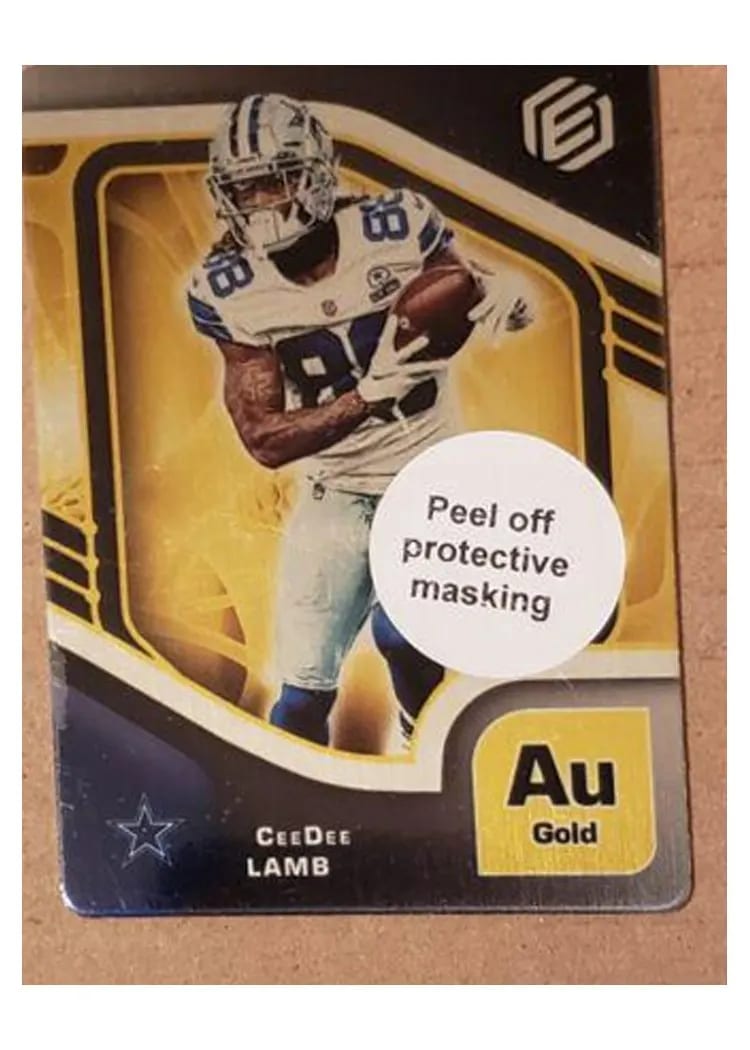 2021 Panini Elements CeeDee Lamb #53 card