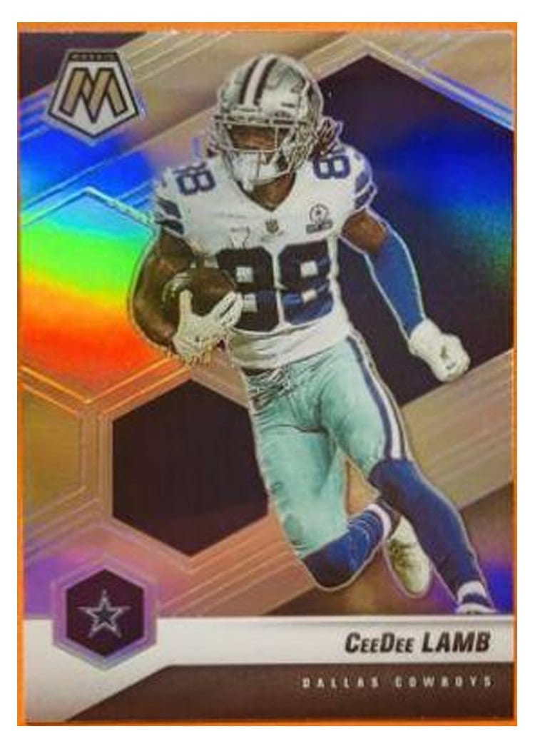 2021 Panini Mosaic Base Set CeeDee Lamb #62 card