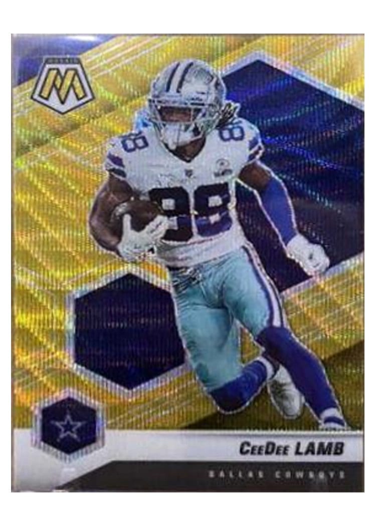2021 Panini Mosaic Base Set CeeDee Lamb #62 card