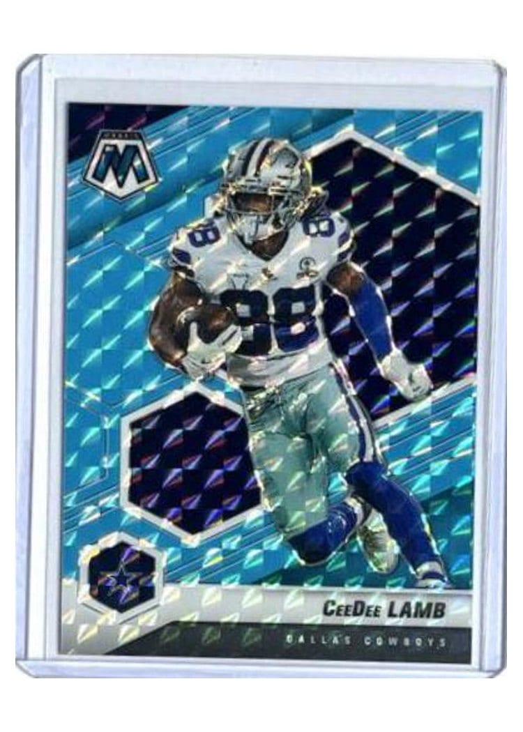 2021 Panini Mosaic Base Set CeeDee Lamb #62 card