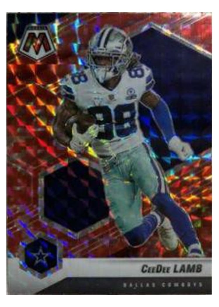 2021 Panini Mosaic Base Set CeeDee Lamb #62 card