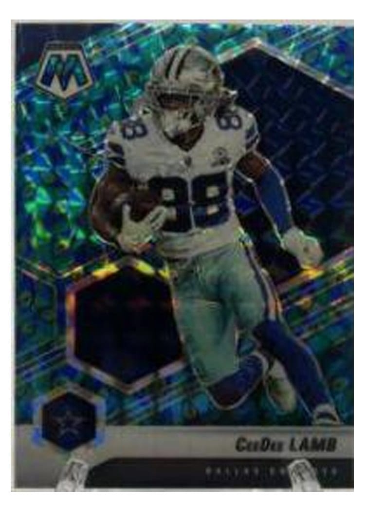 2021 Panini Mosaic Base Set CeeDee Lamb #62 card