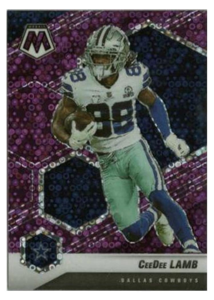 2021 Panini Mosaic Base Set CeeDee Lamb #62 card