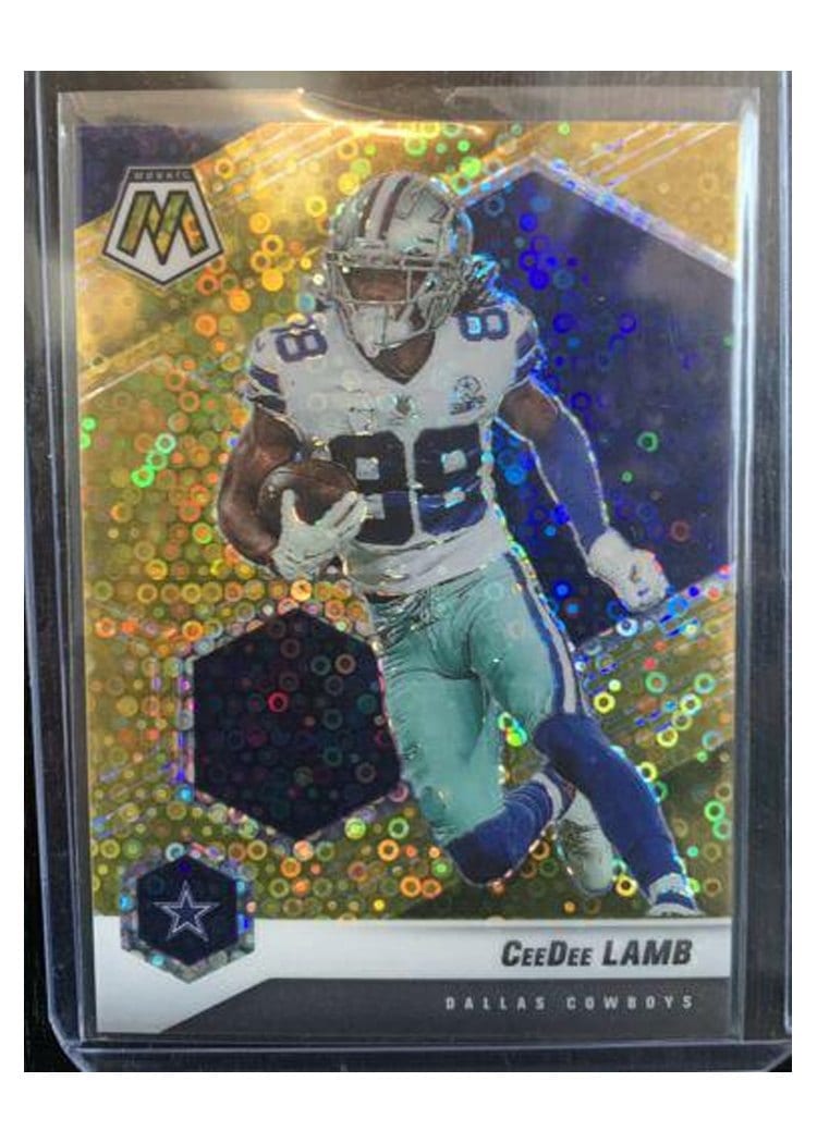 2021 Panini Mosaic Base Set CeeDee Lamb #62 card