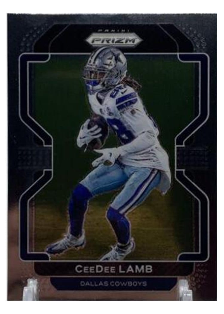 2021 Panini Prizm Base Set CeeDee Lamb Snakeskin Prizm #239 card