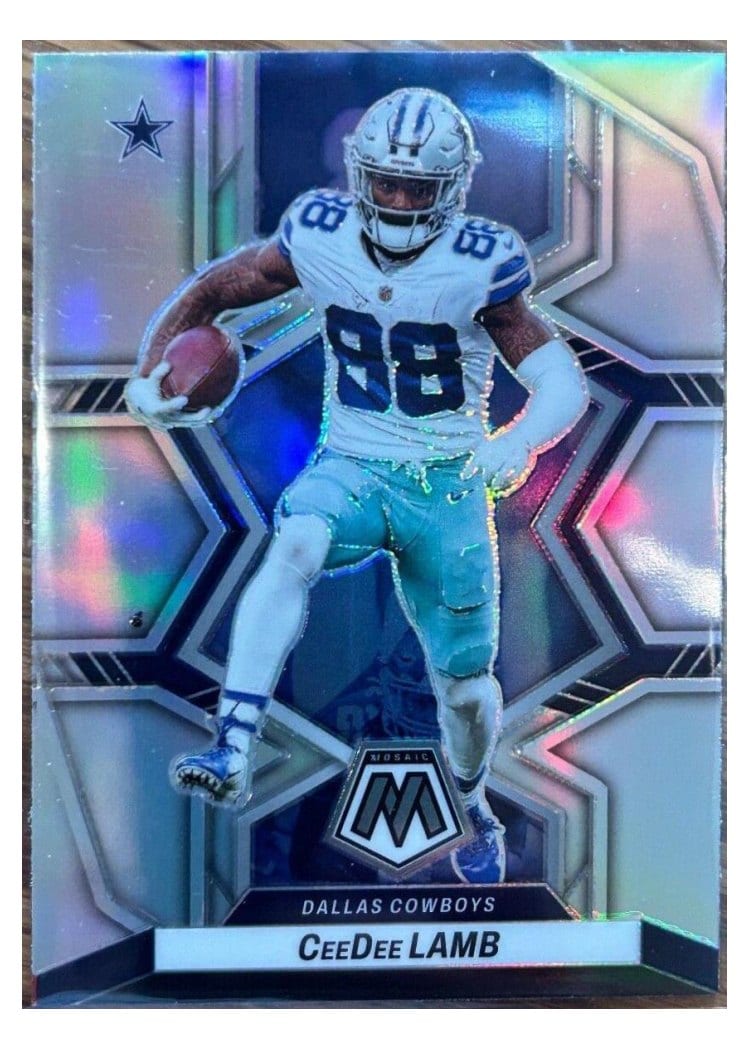 2022 Panini Mosaic Base Set CeeDee Lamb #54 card