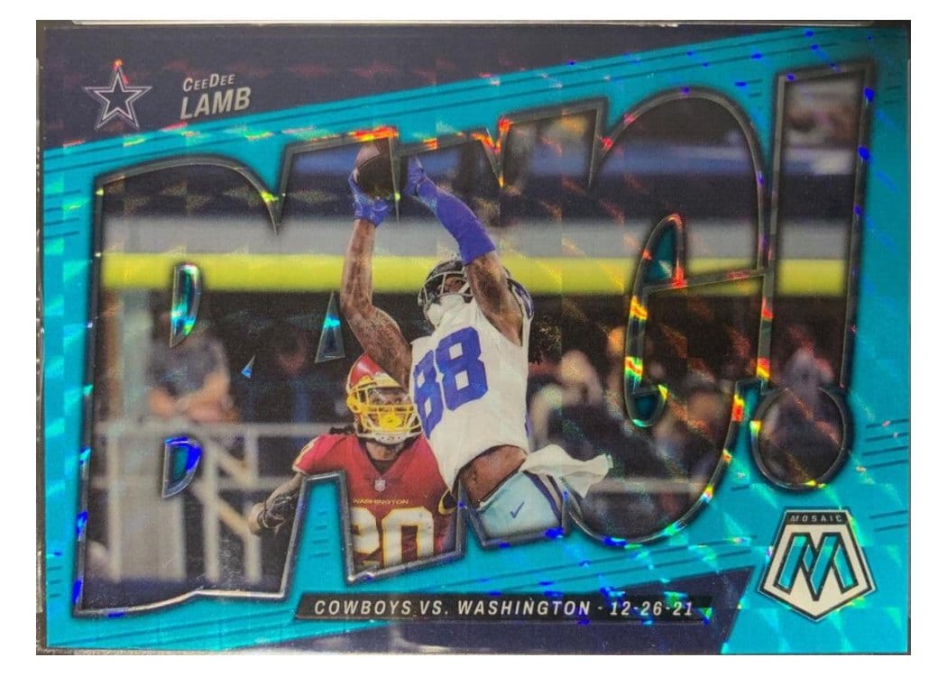 2022 Panini Mosaic Base Set CeeDee Lamb #54 card
