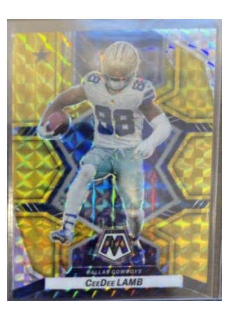 2022 Panini Mosaic Base Set CeeDee Lamb #54 card