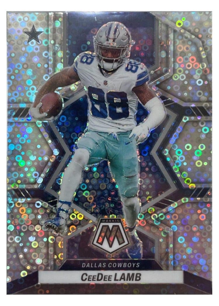 2022 Panini Mosaic Base Set CeeDee Lamb #54 card