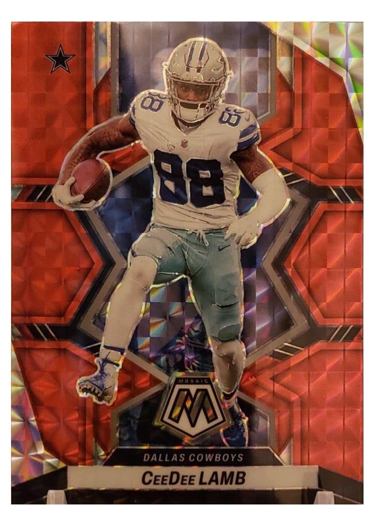 2022 Panini Mosaic Base Set CeeDee Lamb #54 card