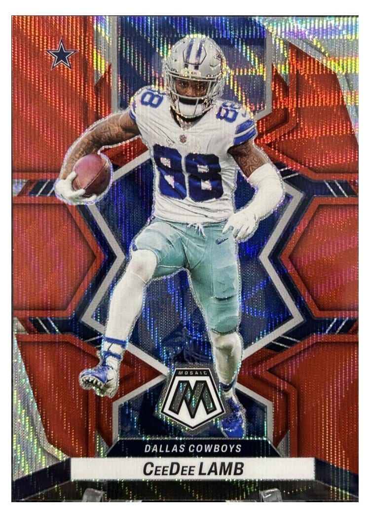 2022 Panini Mosaic Base Set CeeDee Lamb #54 card