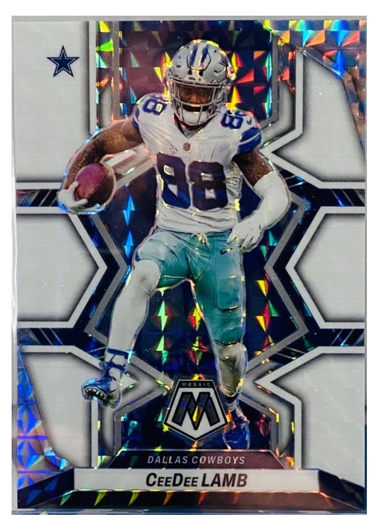 2022 Panini Mosaic Base Set CeeDee Lamb #54 card