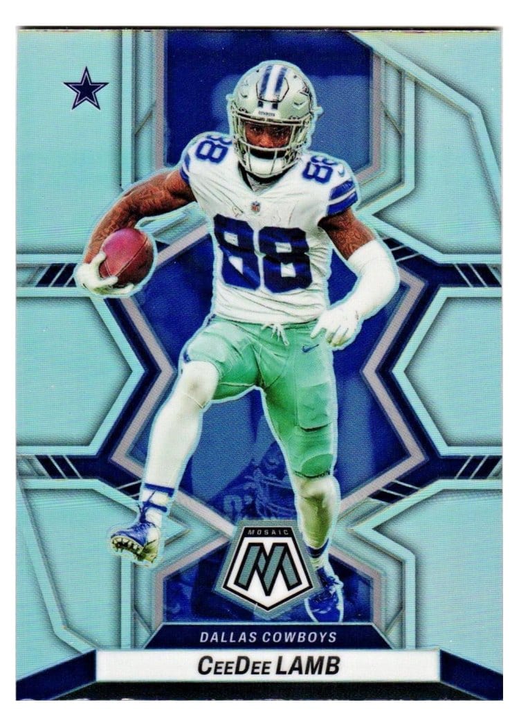 2022 Panini Mosaic Base Set CeeDee Lamb #54 card