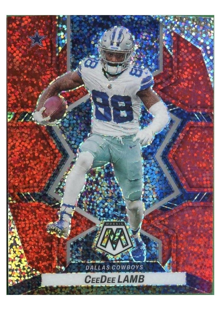 2022 Panini Mosaic Base Set CeeDee Lamb #54 card