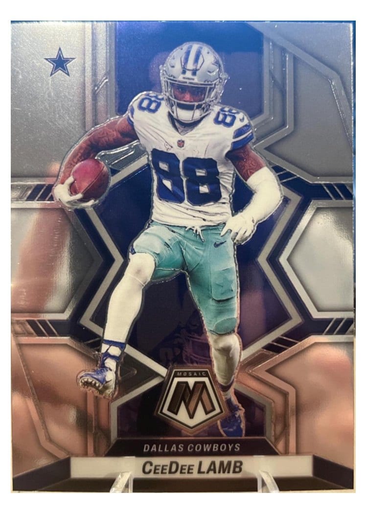 2022 Panini Mosaic Base Set CeeDee Lamb #54 card