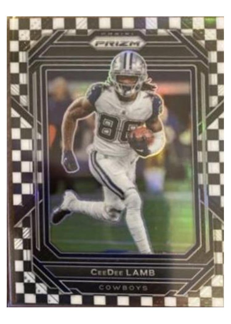 2022 Panini Prizm Base Set CeeDee Lamb #79 card