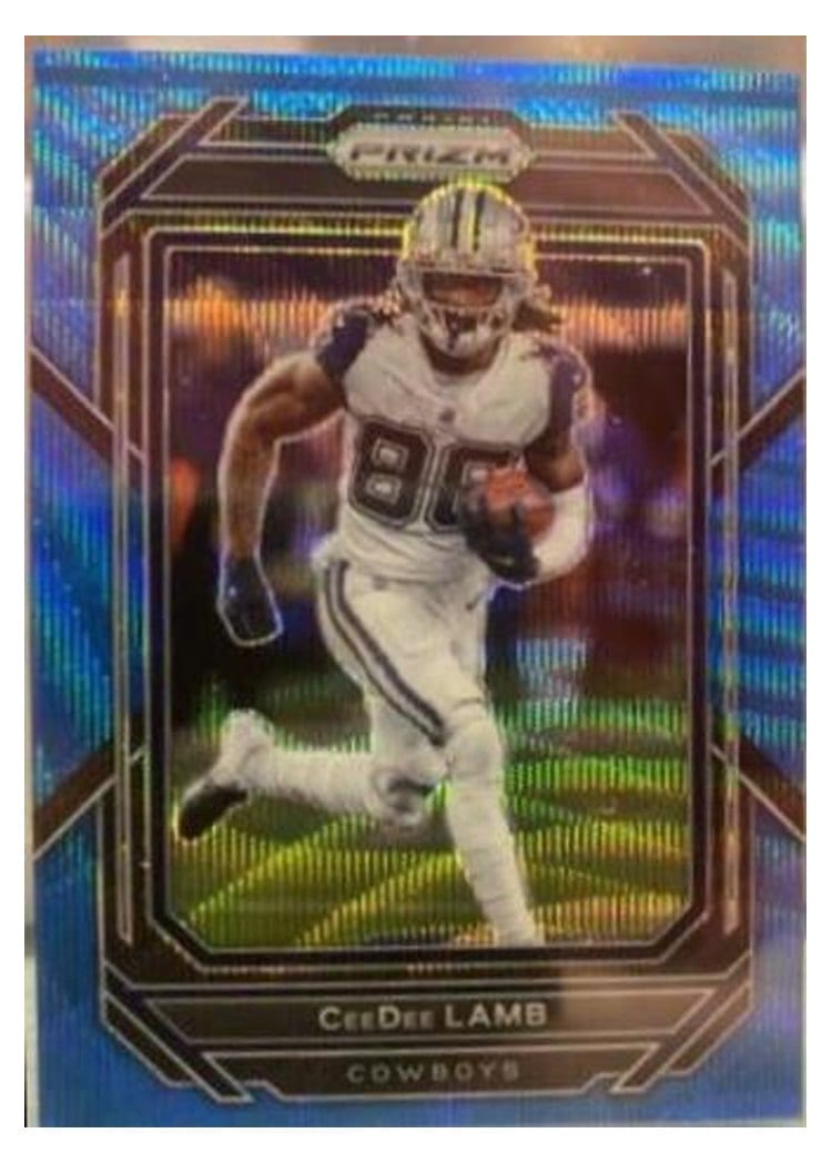 2022 Panini Prizm Base Set CeeDee Lamb #79 card