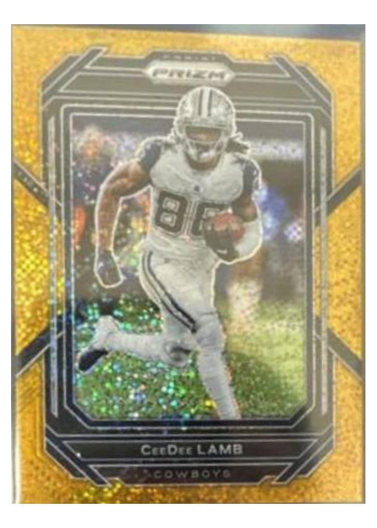 2022 Panini Prizm Base Set CeeDee Lamb #79 card