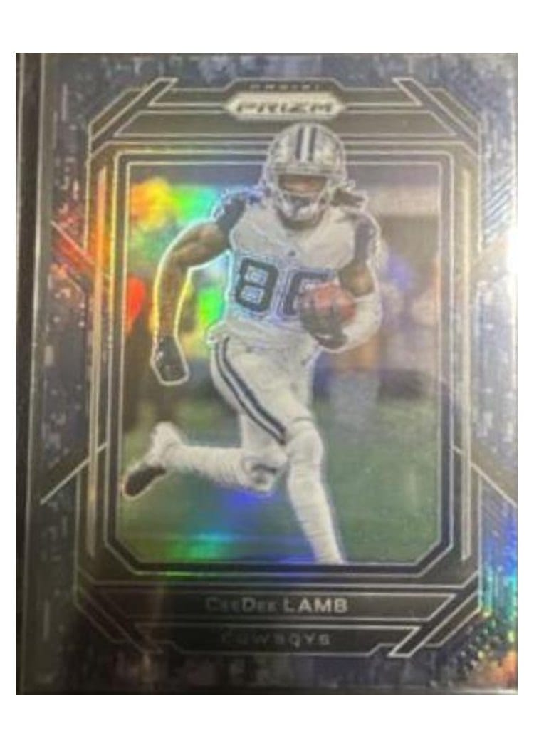 2022 Panini Prizm Base Set CeeDee Lamb #79 card