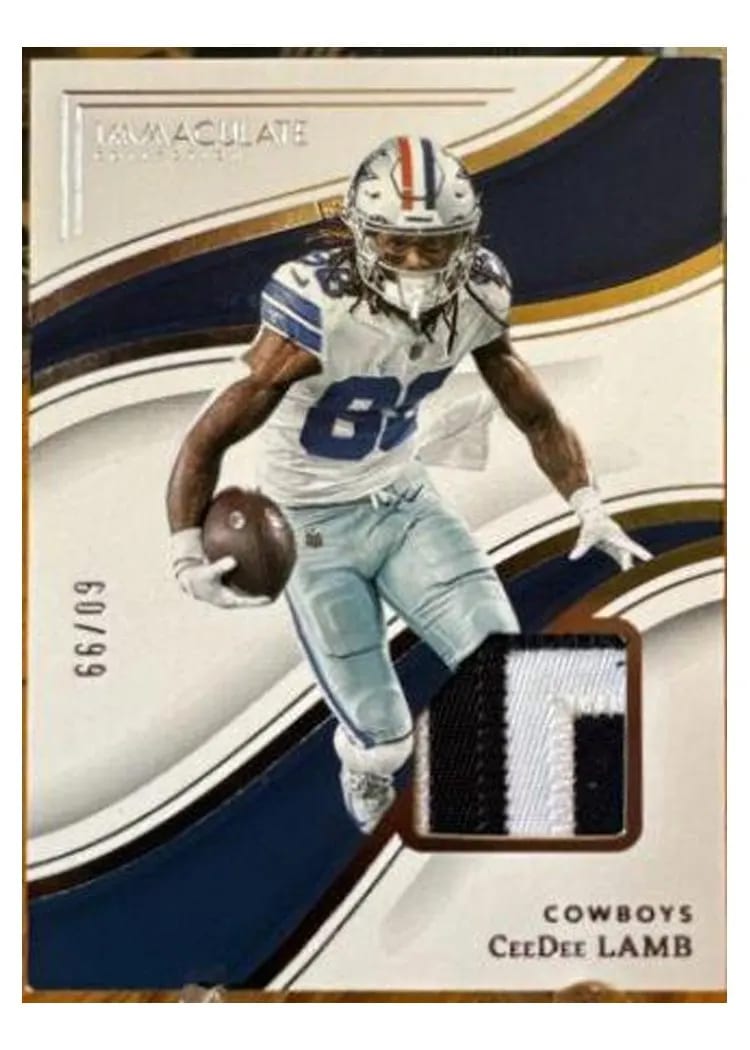 2023 Panini Immaculate CeeDee Lamb #92 card