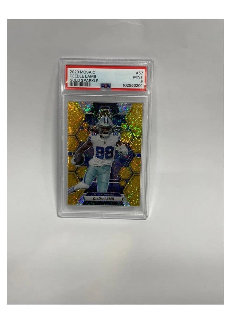 2023 Panini Mosaic Base Set CeeDee Lamb #57 card