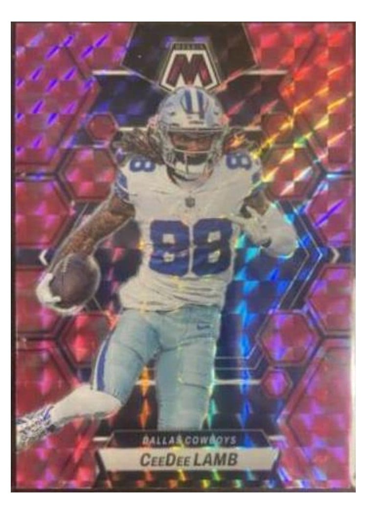 2023 Panini Mosaic Base Set CeeDee Lamb #57 card