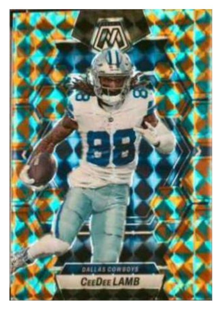 2023 Panini Mosaic Base Set CeeDee Lamb Tessellation #57 card