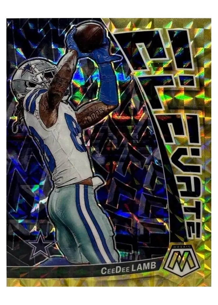 2023 Panini Mosaic Elevate CeeDee Lamb #E-CDL card