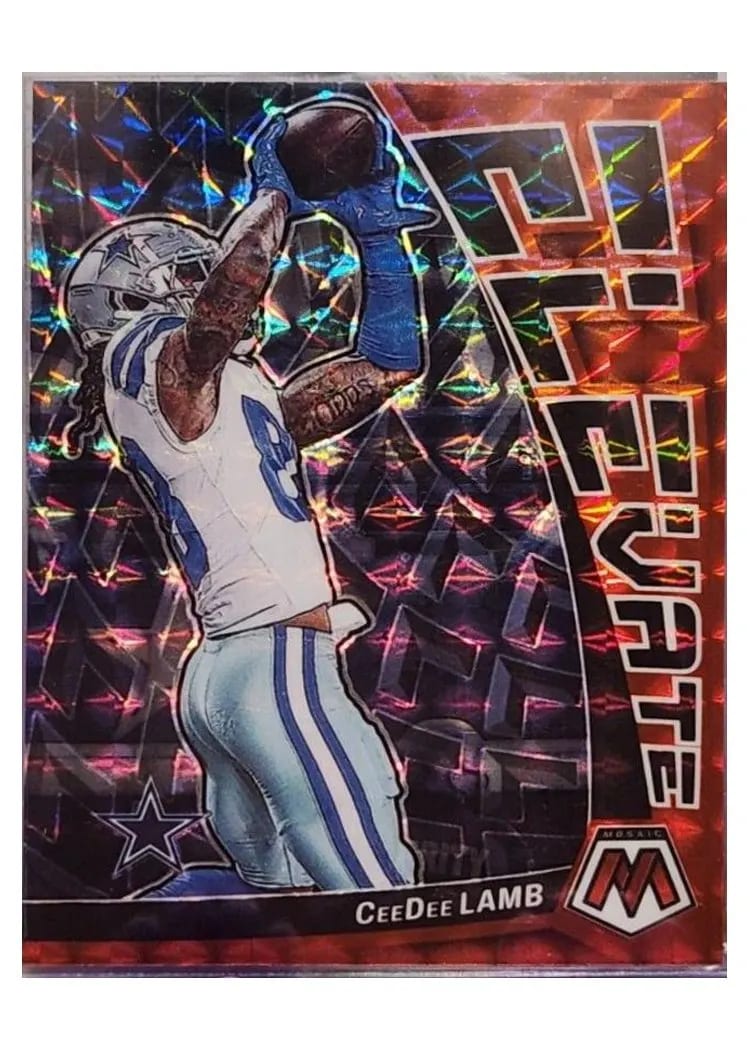 2023 Panini Mosaic Elevate CeeDee Lamb #E-CDL card