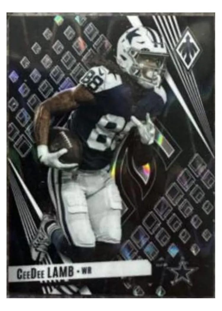 2023 Panini Phoenix Base Set CeeDee Lamb Black Seismic #59 card