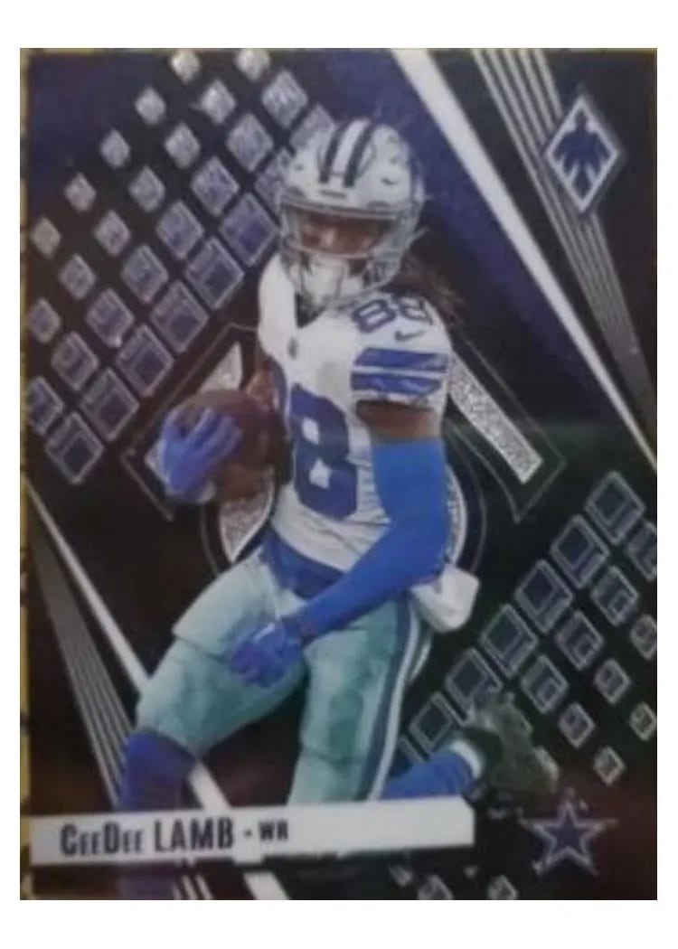 2023 Panini Phoenix Base Set CeeDee Lamb SP Variation Onyx #59 card