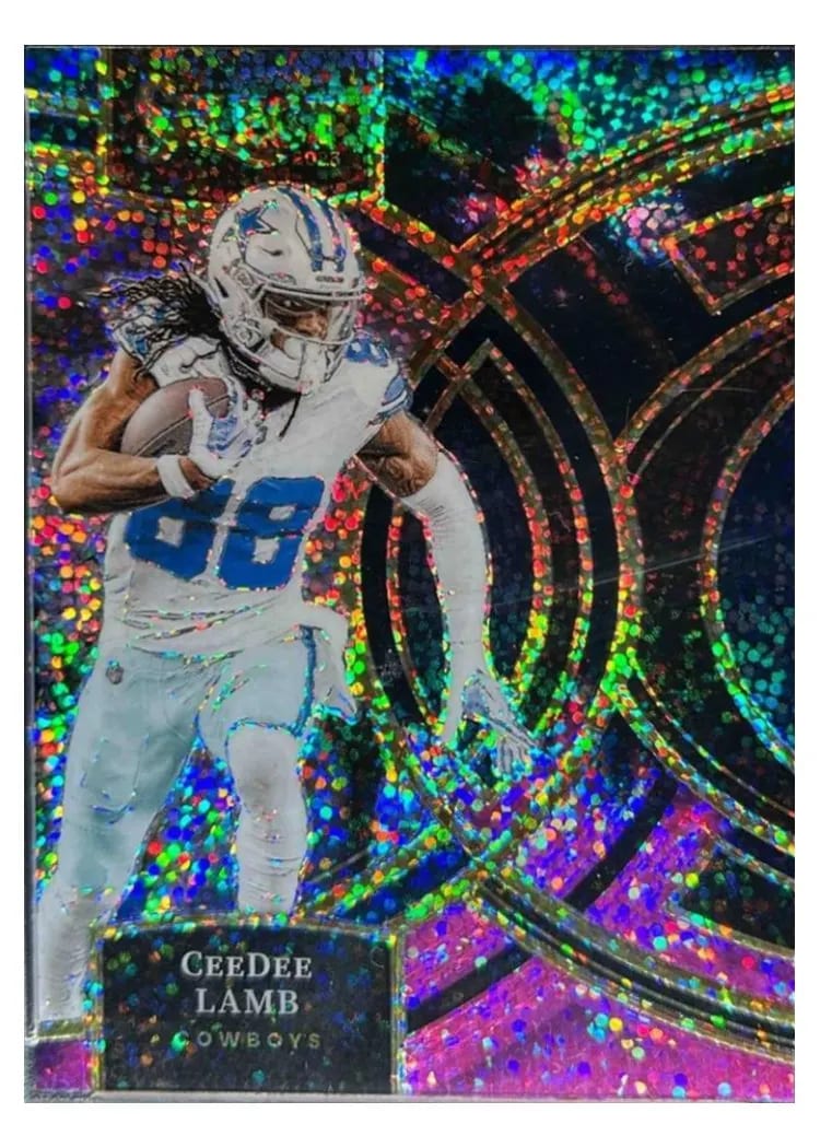 2023 Panini Select Base Set CeeDee Lamb Cosmic #177 card