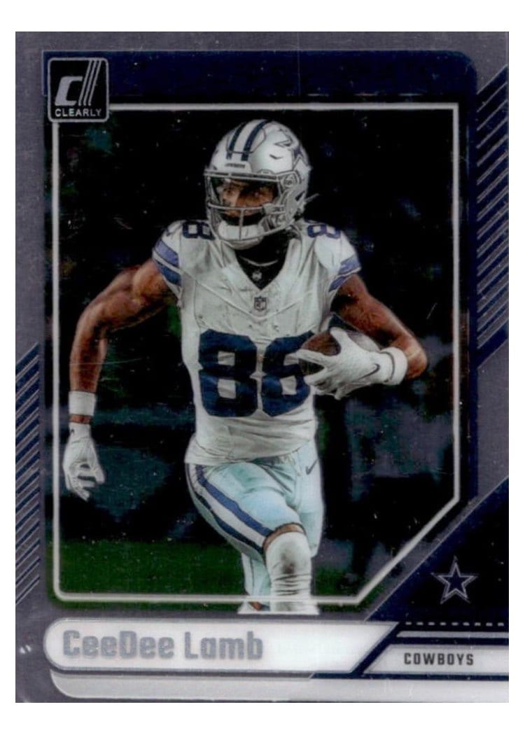 2024 Clearly Donruss Base Set CeeDee Lamb #17 card
