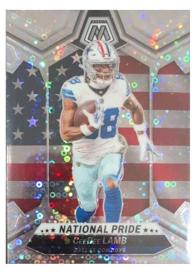 2024 Panini Mosaic Base Set CeeDee Lamb No Huddle Silver #262 card