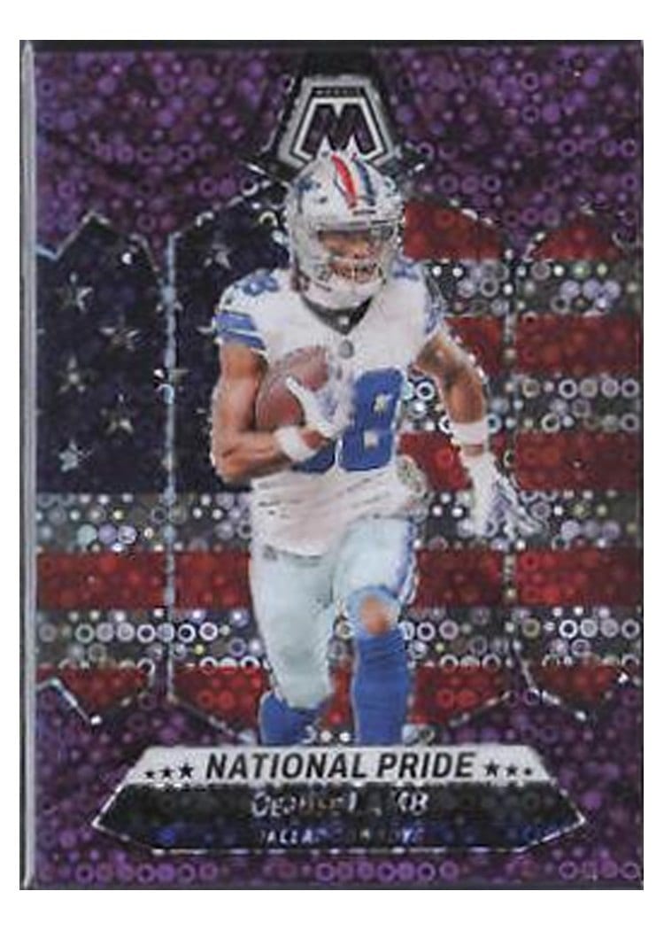 2024 Panini Mosaic Base Set CeeDee Lamb No Huddle Purple #262 card