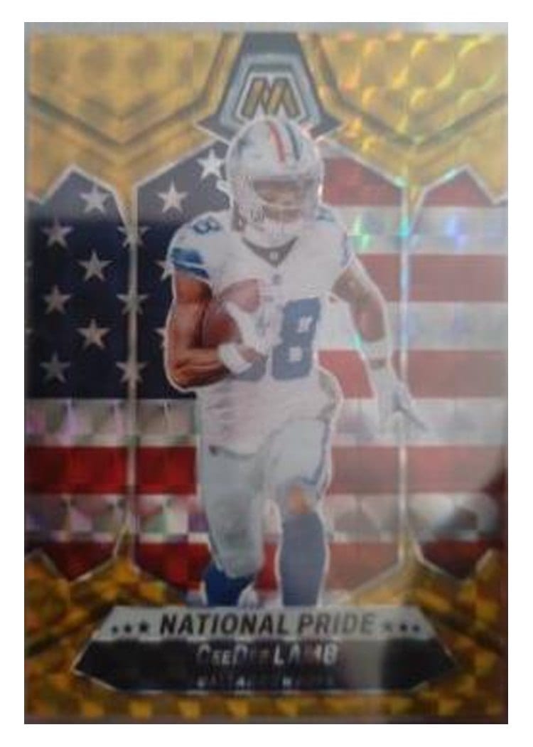 2024 Panini Mosaic Base Set CeeDee Lamb Gold #262 card