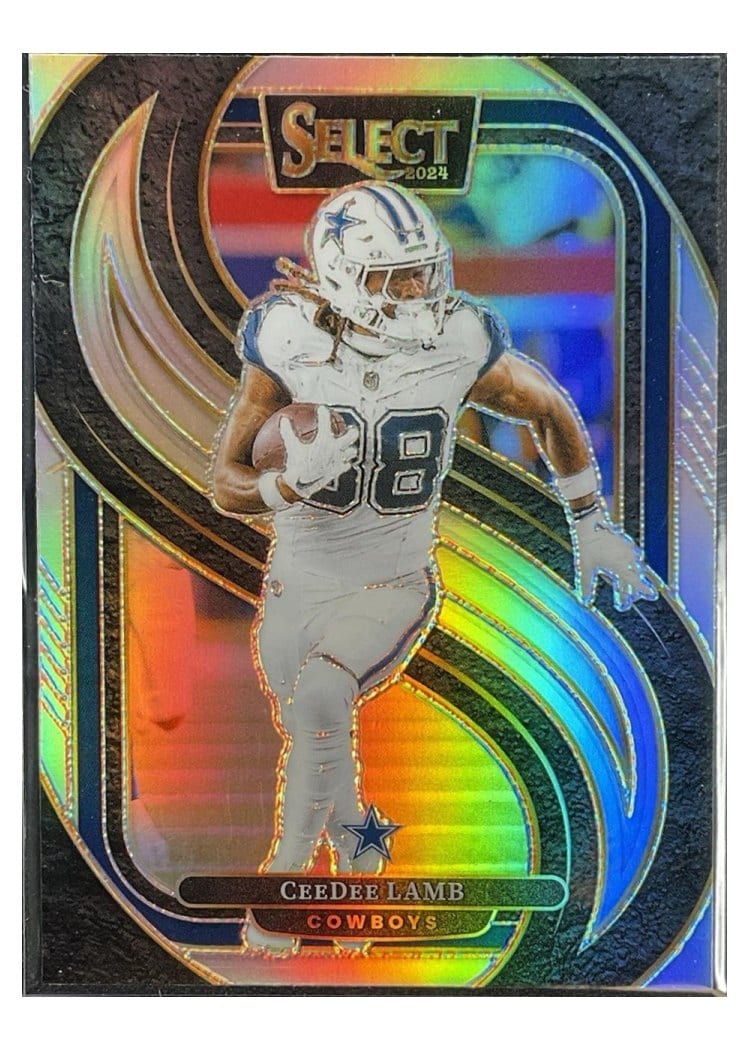 2024 Panini Select Base Set CeeDee Lamb Silver Prizm #135 card