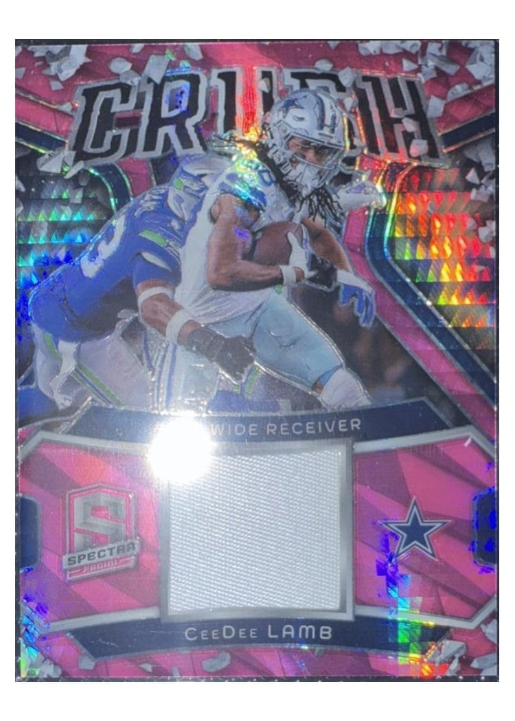 2024 Panini Spectra Crush Relics CeeDee Lamb #CRU-CDL card