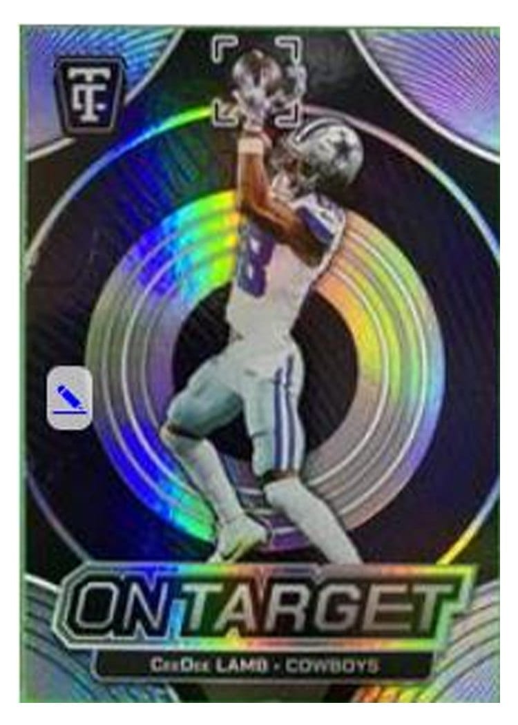 2024 Panini Totally Certified On Target CeeDee Lamb #12 card